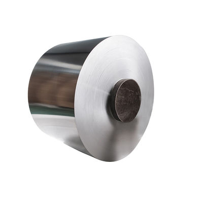 hoja de aluminio en frío 8079 8011 de la bobina para la construcción del papel de máquina el rebobinar