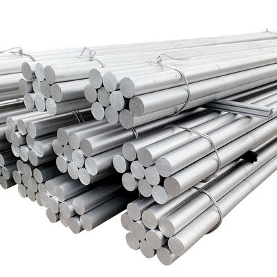 Batang Aluminium Padat Ekstrusi Bulat 6061 6063 5083 7075 T6 5mm 8mm 10mm 12mm 20mm