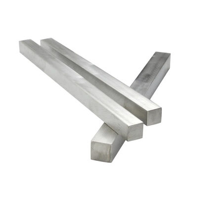 Extrusión de proveedores de barra cuadrada de aluminio de 10 mm 6063 T651 50 X 50