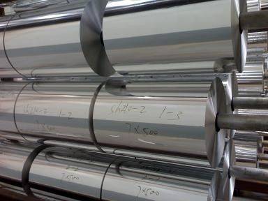 China Aluminium household foils, AA1235/8011/0, THICKNESS 0.03MM-0.13MM supplier