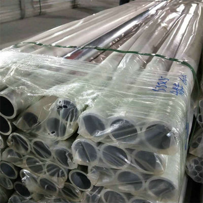 Anodized Round Aluminum Hollow Pipes Tubes High Grade 20/30/100/150mm 6061 For Construction
