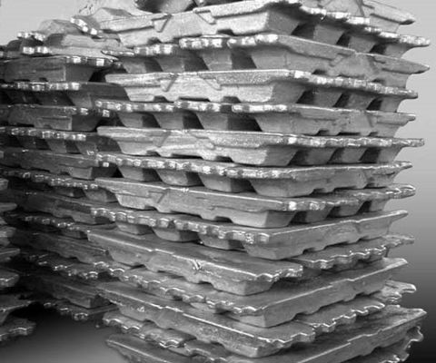 1lb 3000 Series Extruded 1 Pound Pure Aluminium Ingot A7 Lme High Purity Recycled