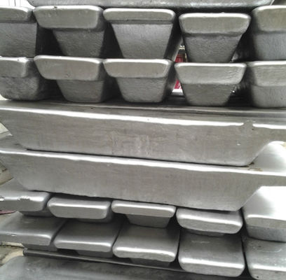 High Elongation Pure Aluminum Ingots 99.9% Industry Raw Material