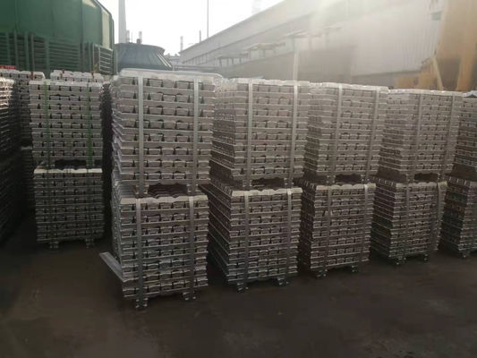 High Purity Zinc Aluminium Alloy Ingot Adc12 A7 Z12 99.7% 99.8% 99.9%