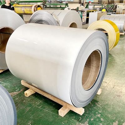 Pvc Prepainted Color Coated Aluminum Coil Roll Forming Machine Awning Embossed  0.018-1.5mm