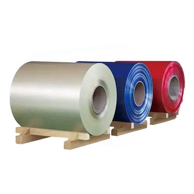 Ppal Pre Painted Pvc Coated Aluminium Coil 1100 For Ziplock Plastic Mylar Bags 300mm 405mm 505mm