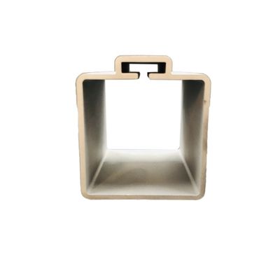 Tuyau en aluminium 6061 de place décorative de finition de moulin et tube rectangulaire accrochant de plafond