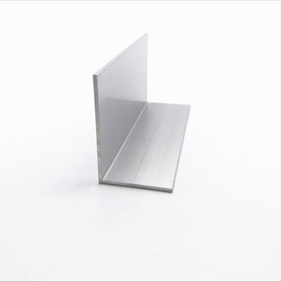 6061-T6 7075 Extruded Aluminum Angle Bar With Holes Structural Decorative