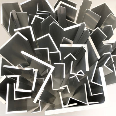 T6 V T Slotted Aluminum Angle Bar Window And Door Extrusion 5/8  7/8&quot;