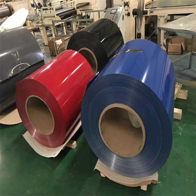 Painted Color Coated Aluminum Coils 1060 3003 3004 5052 PE Prepainted 2000mm