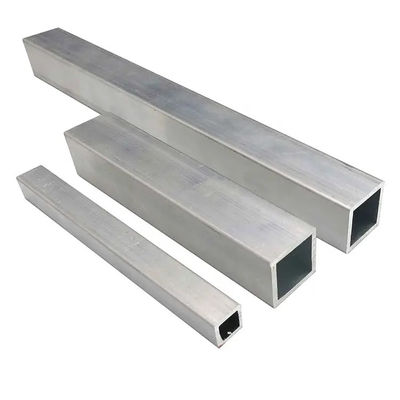 Prämie polierte Aluminiumvierkantrohr 50*25mm für Dekoration/Industrie